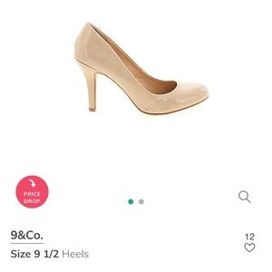 9&Co Nude Heels